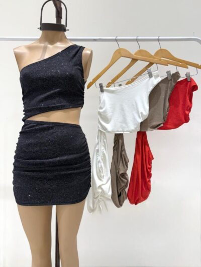 VESTIDO UH ABERTURA GLITTER