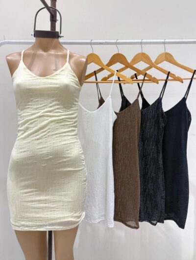 VESTIDO CV BRILLO TUL