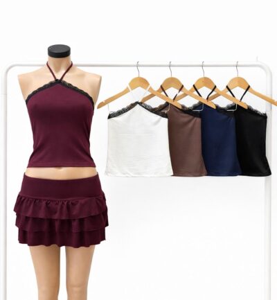 TOP AL CUELLO PUNTILLA