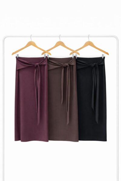 POLLERA LARGA NUDO